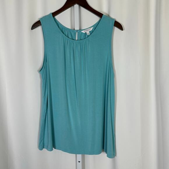 Liverpool LA Oatmeal Plaid Boyfriend Blazer Turquoise Shell 1X Academia Office - Picture 11 of 16